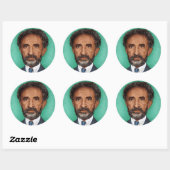 Haile Selassie - Messiah - Jah Rastafari Sticker (Vel)