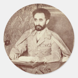 Haile Selassie - Messiah - Jah Rastafari Sticker