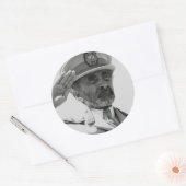 Haile Selassie - Messiah - Jah Rastafari Sticker (Envelop)