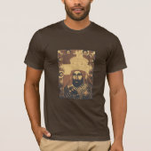 Haile Selassie Modern Art Shirt Jah Rastafari Root (Voorkant)