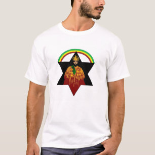 Haile Selassie Rasta Reggae Ethiopia Jamaica T-shirt