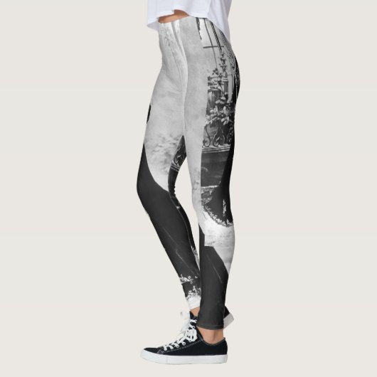 Haile Selassie - Rastafara - Power Yoga Leggings (Links)