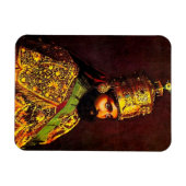 Haile Selassie - Rastafara - Reggae Rasta Magnet Magneet (Horizontaal)