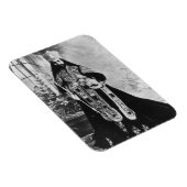 Haile Selassie - Rastafara - Reggae Rasta Magnet Magneet (Rechterzijde)