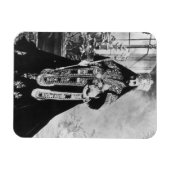 Haile Selassie - Rastafara - Reggae Rasta Magnet Magneet (Horizontaal)