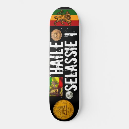 HAILE SELASSIE Skateboard (Voorkant)