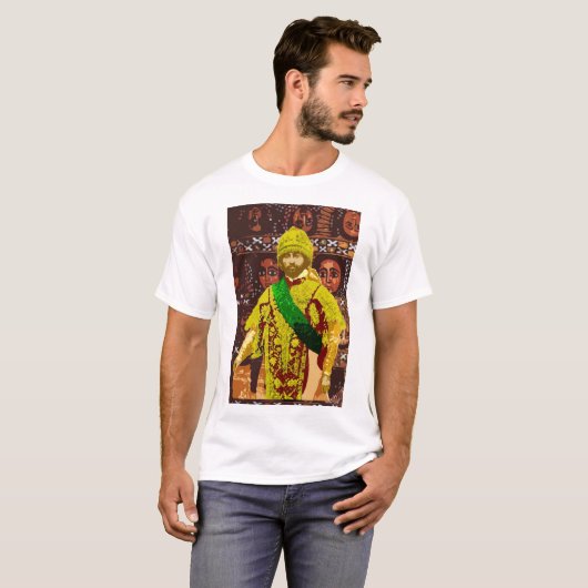 Haile Selassie T-shirt (Voorkant volledig)