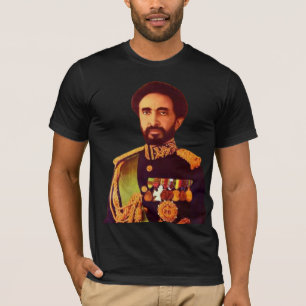 Haile Selassie Voormalig keizer van Ethiopië T-shi T-shirt