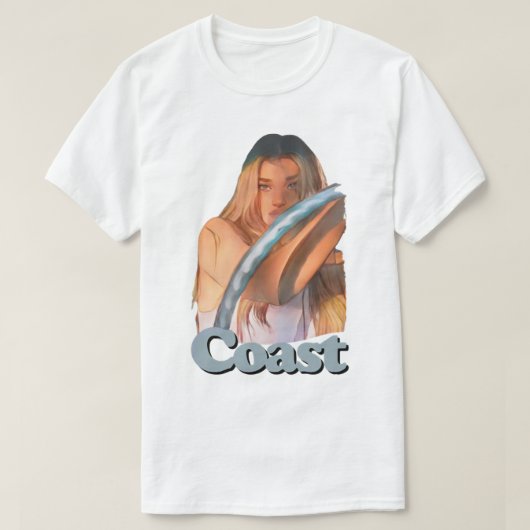 Hailee Steinfeld Coast T-shirt (Design voorkant)