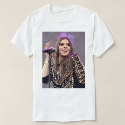 Hailee Steinfeld T-shirt (Design voorkant)