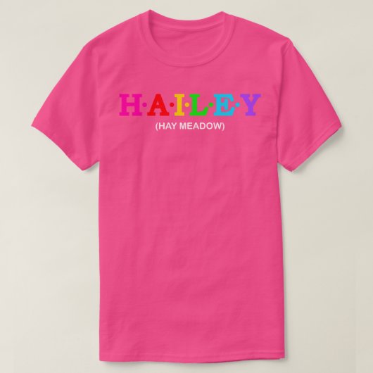 Hailey Hay Meadow T-shirt (Design voorkant)