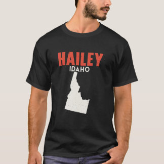 Hailey Idaho USA State America Travel Idahoan T-shirt
