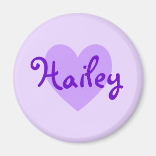 Hailey in Paars Magneet