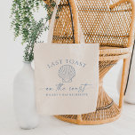 HAILEY laatste toast op de kust bachelorette Tote Bag<br><div class="desc">Het HAILEY-Collectie heeft een stoffige blauwe kleur met schattige strandthema's en boho-lettertypen.</div>