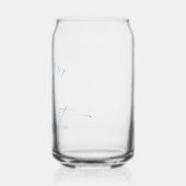 HAILEY Laatste Toast Op De Kust Bruidsfeest Blikvorm Glas (Links)