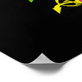 Hailey op graffiti poster (Hoek)