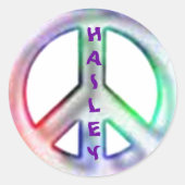 Hailey Peace Stickers (Voorkant)