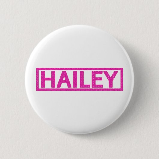 Hailey Stamp Ronde Button 5,7 Cm (Voorkant)