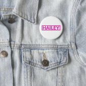 Hailey Stamp Ronde Button 5,7 Cm (In situ)