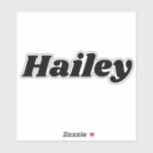 Hailey Sticker (Vel)