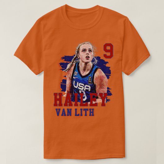 Hailey Van Lith 1 T-shirt (Design voorkant)