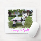 Hailey Westie muis Pad Muismat (Met muis)