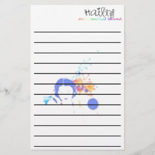 Hailey's Music Briefpapier