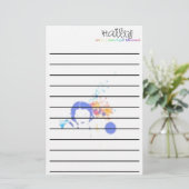 Hailey's Music Briefpapier (Staand voorkant)