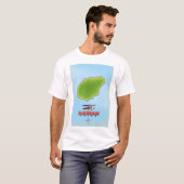 Hainan China kaart T-shirt (Voorkant volledig)