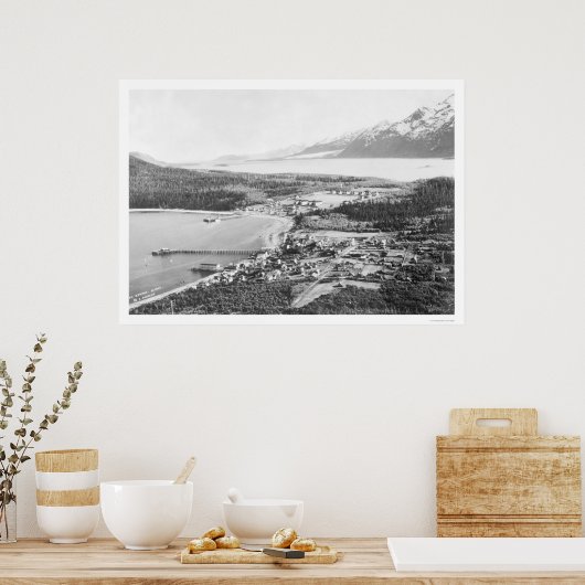 Haines Alaska Fort Seward 1912 Poster (Keuken)