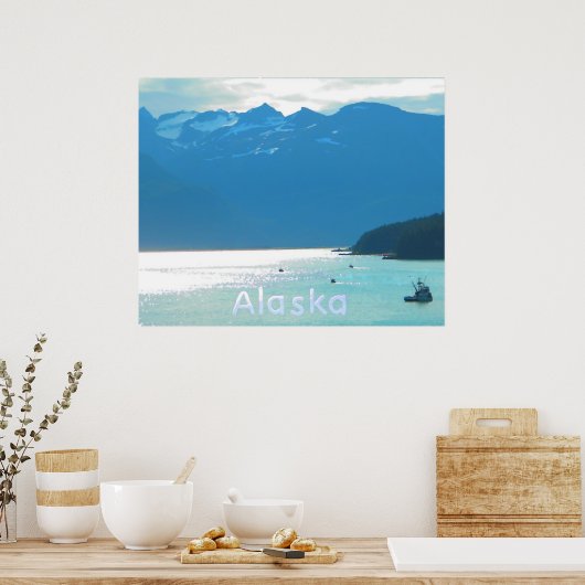 Haines Blue Poster (Keuken)