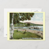 Haines Landing, Rangeley Lakes, Vintage van Maine Briefkaart (Voorkant / Achterkant)