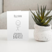 Hair After Chemo Funny Card Kaart