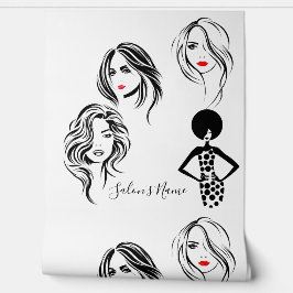 Hair and Beauty Stylist  Behang