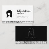 Hair Artist Visitekaartje (Voorkant / Achterkant)