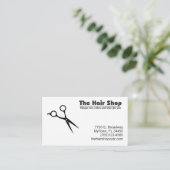 Hair Barber schoonheidsspecialistenkaarten Visitekaartje (Staand voorkant)