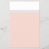 Hair Beauty Body Wax Manicure Pedicure Roze Grijs Flyer (Achterkant)