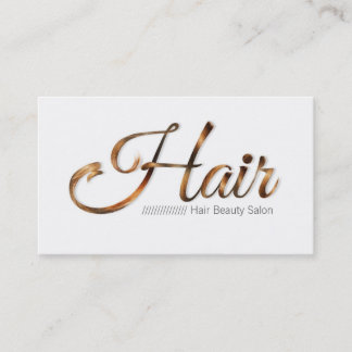 Hair Beauty Salon Hairdresser Visitekaartje