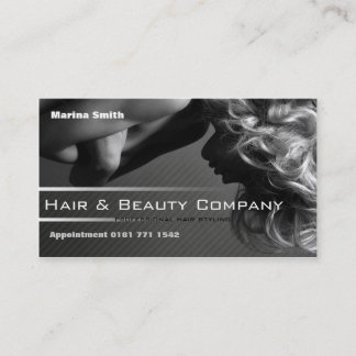Hair & Beauty Salon [volledig aanpasbaar] Visitekaartje