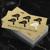 Hair Blow Dry Bar Modern Gold Salon Loyalty