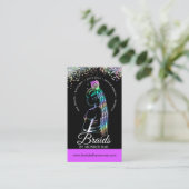 Hair Braider - Braids - Braiding - Stylist - Salon Visitekaartje (Staand voorkant)