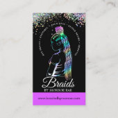 Hair Braider - Braids - Braiding - Stylist - Salon Visitekaartje (Voorkant)
