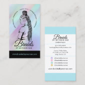 Hair Braider - Braids - Braiding - Stylist - Salon Visitekaartje (Voorkant / Achterkant)