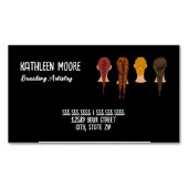 Hair Braider Magnetisch Visitekaartje (Voorkant)