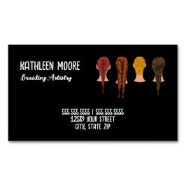 Hair Braider Magnetisch Visitekaartje