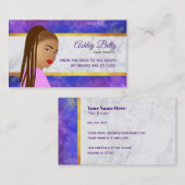 Hair Braider Slogans Visitekaartjes (Voorkant / Achterkant)
