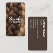 Hair Braider Visitekaartje (Voorkant / Achterkant)