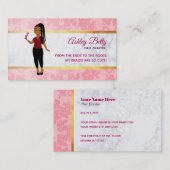 Hair Braider-Visitekaartjes Visitekaartje (Voorkant / Achterkant)