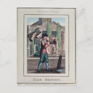 Hair Brooms, Shoreditch Church Briefkaart