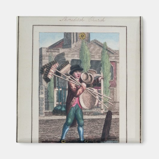 Hair Brooms, Shoreditch Church Magneet (Voorkant)